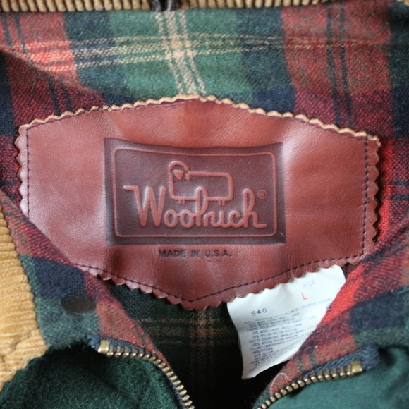 WOOLRICH Men's Large VTG Shotgun Mackinaw Jacket - Picture 2 of 7